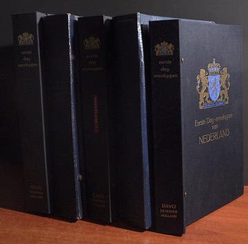Nederland - Flinke doos vol met 100-den FDCs,, Gestempeld