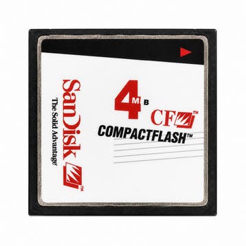 SanDisk CompactFlash 4MB, Audio, Tv en Foto, Verzenden, Zo goed als nieuw