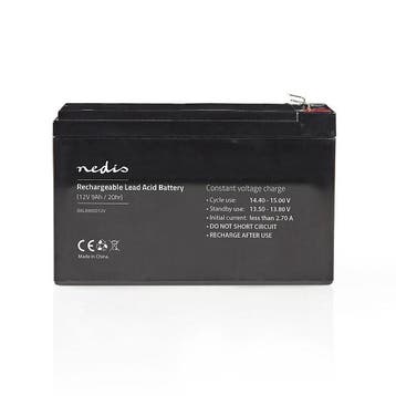 Loodaccu - Nedis (12 V, 9.000 mAh), Verzenden, Nieuw
