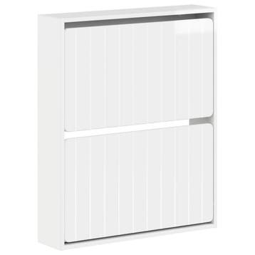 vidaXL Wandgemonteerde Schoenkast ZWOLLE 71 x 17 x 86 cm, Verzenden, Nieuw