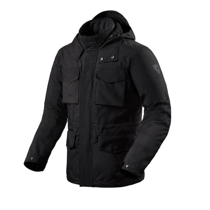 REVIT! Triomphe 2 H2O Jas Zwart, Motoren, Kleding | Motorkleding, Heren, Nieuw met kaartje, Jas | textiel, Verzenden