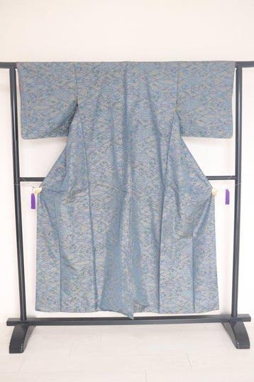 Textiel - 150 cm - 126.5 cm - Oshima Tsumugi Zijde Kimono