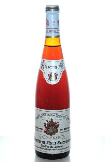 1976 Oppenheimer Kreuz Riesling + Silvaner Beerenauslese -, Nieuw