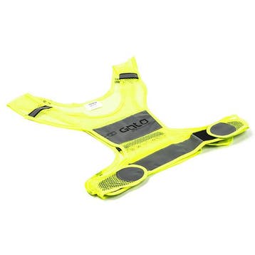 Veiligheidsvest | GATO (Maat M, Reflecterend, Neon geel), Fietsen en Brommers, Verzenden, Nieuw, GATO