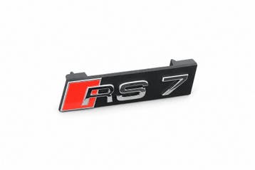 Audi RS7 (C7) embleem - chroom, Ophalen of Verzenden, Nieuw, Audi
