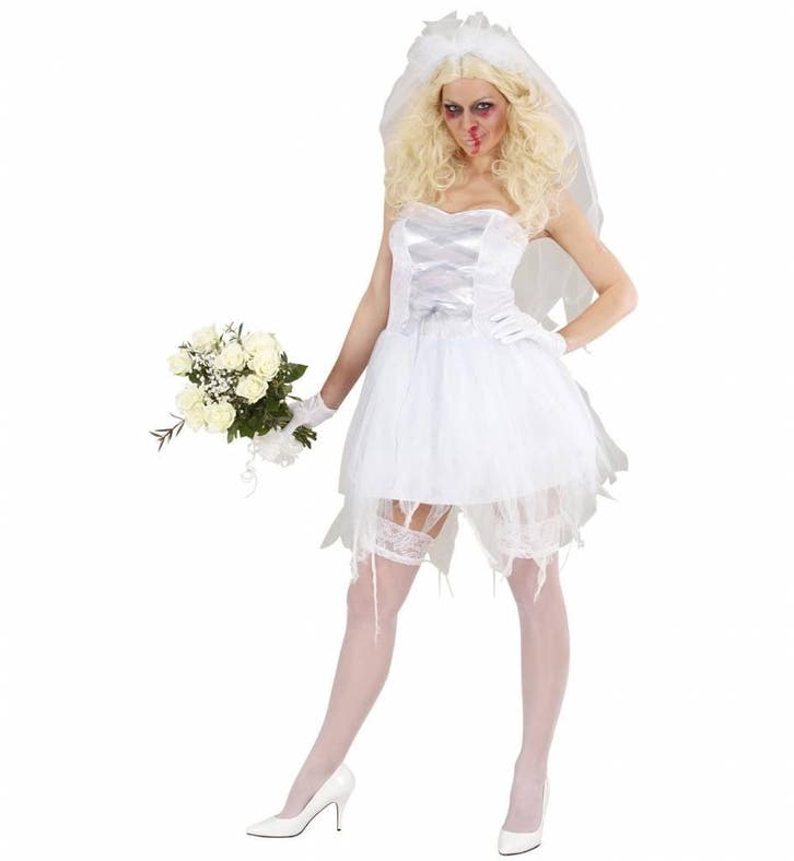 Zombie bruid kostuum, Kleding | Dames, Carnavalskleding en Feestkleding, Nieuw, Ophalen of Verzenden