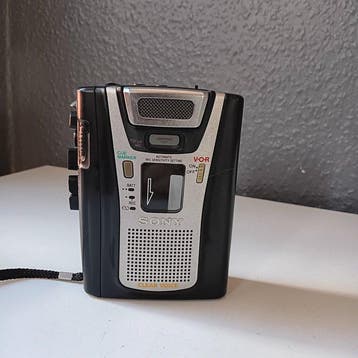 Sony - TCM-465V Draagbare bandrecorder, Nieuw