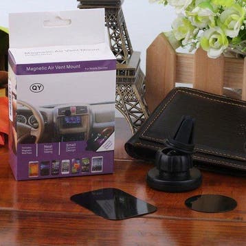Telefoonhouder auto – Magnetisch Ventilatierooster –, Telecommunicatie, Telefoonhouders, Ophalen of Verzenden, Nieuw
