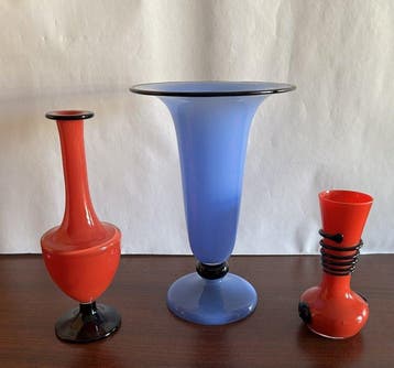 Loetz - Michael Powolny - Vaas - Glas, Antiek en Kunst