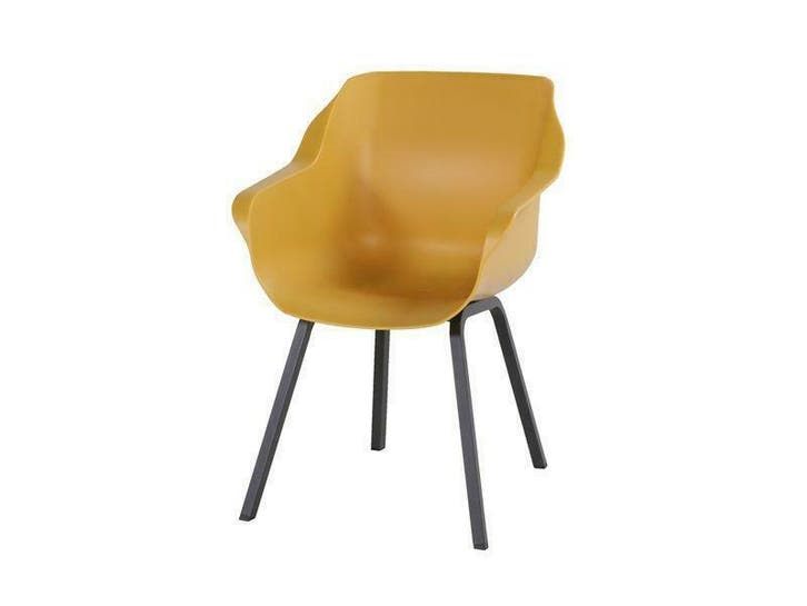 Hartman tuinstoel sophie element curry, Tuin en Terras, Tuinsets en Loungesets, Stoel, Nieuw, Kunststof