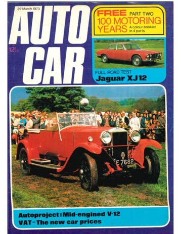 1973 AUTOCAR MAGAZINE 4009 ENGELS, Nieuw, Author