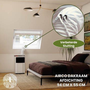 Airco Dakraam Afdichting - 94 x 55 cm – 2 Jaar Garantie - Ge, Verzenden, Nieuw