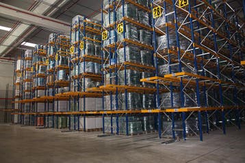 Armes palletstelling H7000 x B2700 x D900mm, gebruikt -, Ophalen of Verzenden
