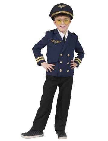 Piloten Kostuum Floris Kind, Ophalen of Verzenden, Nieuw
