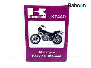 Boek Kawasaki LTD 440 A1 1980 (LTD440 KZ440A, Verzenden, Gebruikt