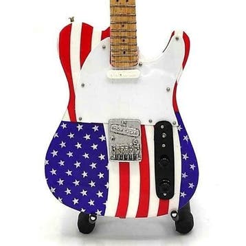 Miniatuur replica  Fender gitaar - Bruce Springsteen, Ophalen of Verzenden, Nieuw, Pop, Beeldje of Miniatuur