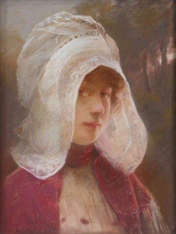 Franse school (XIX) - Portret