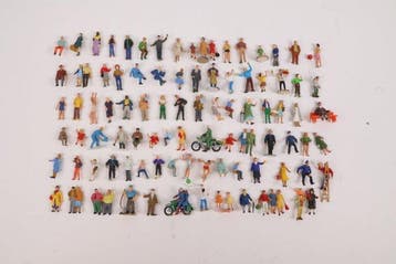 Preiser, Noch, Merten, Faller... H0 - Modeltreinfiguren, Hobby en Vrije tijd, Nieuw