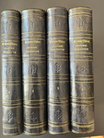 J. Cruveilhier - Traité d’Anatomie descriptive - 1843, Antiek en Kunst