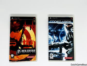 PSP - Double Pack - Metal Gear Solid - Portable Ops / Coded, Verzenden, Gebruikt