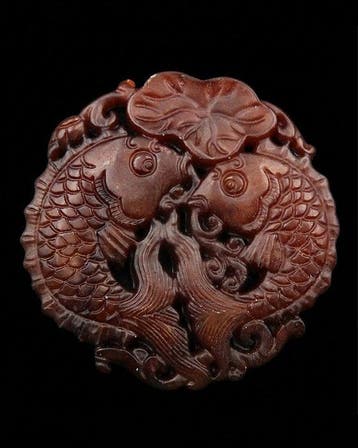 De Twee Gouden Vissen – Amulet van Voorspoed – Welvaart,