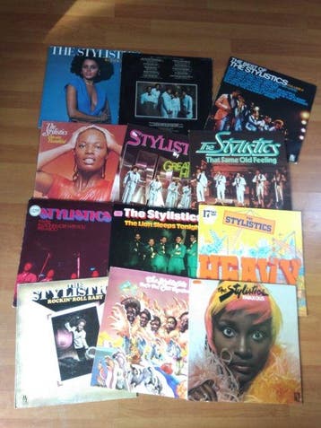 The Stylistics - 12 Album Soul Music - LP albums (meerdere, Cd's en Dvd's, Nieuw in verpakking