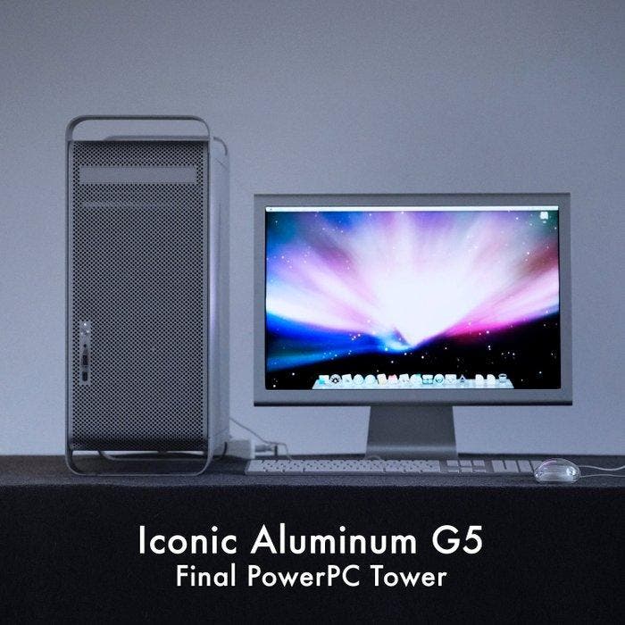 Apple Iconic Aluminum Tower – Final-Generation G5: Last of, Spelcomputers en Games, Spelcomputers | Overige Accessoires