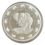 Benin Olifant 1 kg 2014, Verzenden, Overige landen, Losse munt, Zilver