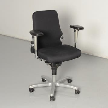 Comforto 77 bureaustoel, zwart, opnieuw gestoffeerd, smalle, Ophalen of Verzenden, Nieuw in verpakking