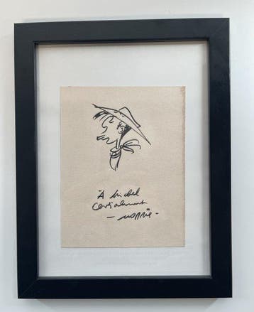 Morris - 1 Originele gesigneerde tekening - Lucky Luke, Nieuw