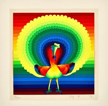 Ay-O  (1931) - Peacock I /
