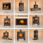Dik Geurts kachel voordelig / scherpe prijs, Ophalen of Verzenden, Nieuw, Hout, Vrijstaand