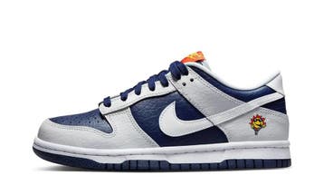 Nike Dunk Low UV Reactive Photon Dust Midnight Navy (GS), Nieuw