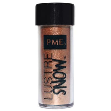 PME Eetbare Glanspoeder Sneeuw Rosé Goud 10g, Verzenden, Nieuw
