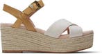 Toms Willow - Maat 42 - Dames Wedge - Natural, Kleding | Dames, Verzenden, Nieuw
