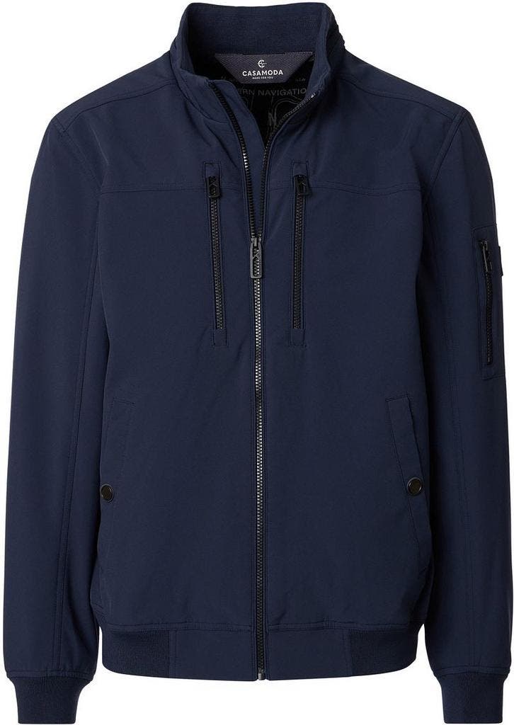 CASAMODA Jas Softshell Navy maat 5XL Heren, Kleding | Heren, Jassen | Winter, Blauw, Nieuw, Verzenden