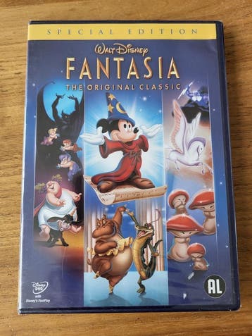 DVD - Fantasia, Gebruikt, Animatie, Verzenden, Alle leeftijden