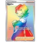 Agatha 210/198 Rainbow Chilling Reign, Ophalen of Verzenden, Nieuw, Losse kaart, Foil