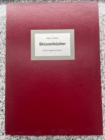 Skizzenbücher (Heinz Trkes), Boeken, Gelezen, Verzenden, Heinz Trkes, Schilder- en Tekenkunst