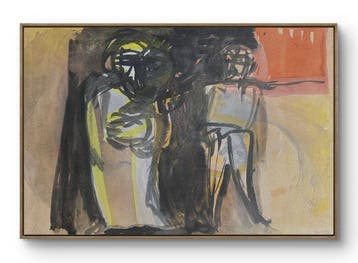 Marcus de Vestele (1941-2024) - Composition Cobra aux deux