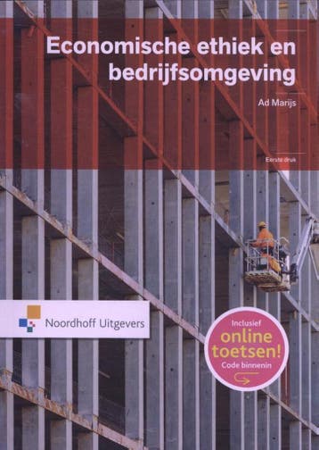9789001867874 Economische ethiek en bedrijfsomgeving, Verzenden, Zo goed als nieuw, Ad Marijs