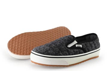 Vans Instappers in maat 36½ Zwart, Verzenden, Zo goed als nieuw, Vans, Instappers