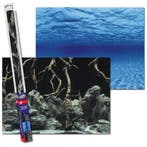 Aqua Nova Aquarium background 150x60cm ROOTS/WATER, Ophalen of Verzenden, Nieuw