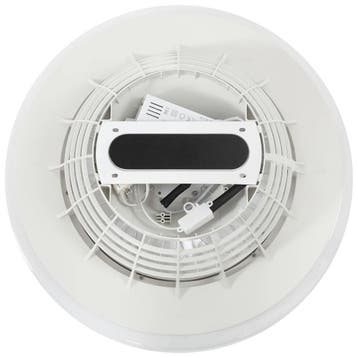 Plafondlamp met ventilator Storm, dimbaar, achteruitloop, Verzenden, Nieuw