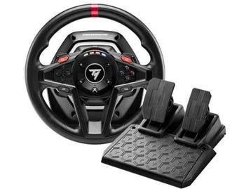 Thrustmaster T128 - SimTask Pack - Force Feedback - Zwart, Verzenden, Zo goed als nieuw, Thrustmaster