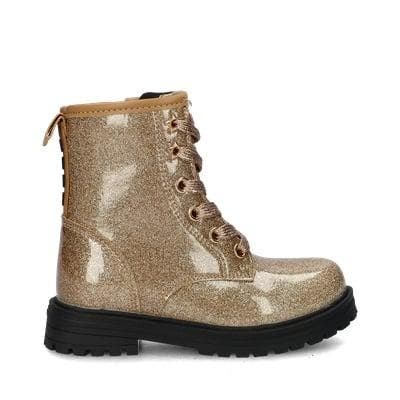 Nelson Kids veterboots in het Brons, Kleding | Dames, Schoenen, Lage of Enkellaarzen, Overige kleuren, Nieuw, Verzenden