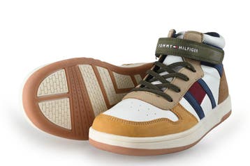 Tommy Hilfiger Sneakers Jongens in maat 38 Beige, Verzenden, Jongen of Meisje, Schoenen, Tommy Hilfiger