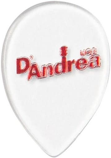 DAndrea - Clear Acrylic - 358 Plectrum - 1.50 mm - 6-pack, Muziek en Instrumenten, Instrumenten | Toebehoren, Ophalen of Verzenden