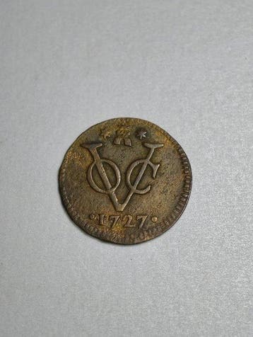 Nederlands-Indië, Zeeland. VOC Duit 1727 (Zonder