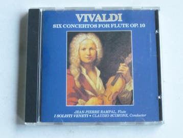 Vivaldi - Six Concertos for Flute / Jean-Pierre Rampal, Scim, Ophalen of Verzenden, Zo goed als nieuw